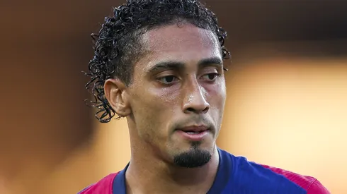 Barcelona pode perder Raphinha para outro gigante do futebol europeu (Photo by Eric Alonso/Getty Images)