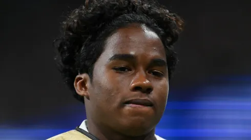 Vinicius Júnior alerta Endrick após derrota do Real Madrid Agora vai... (Photo by David Ramos/Getty Images)