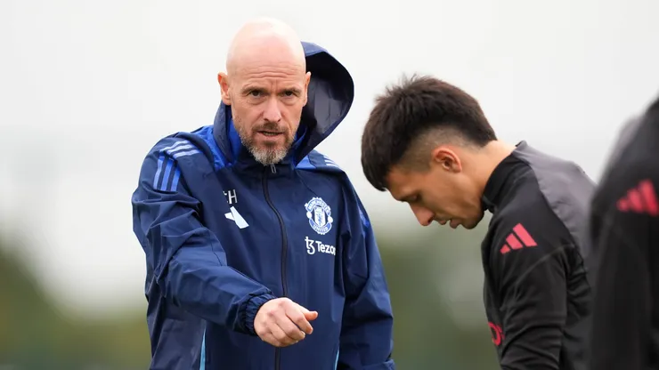 Erik Ten Hag treinador do Manchester United