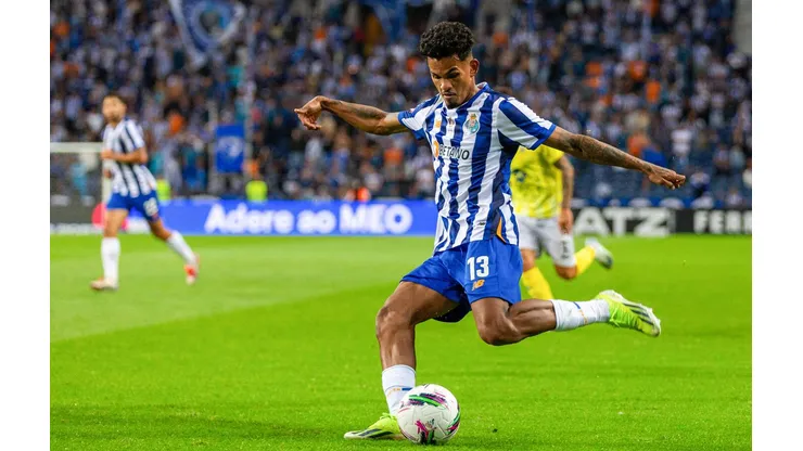 Galeno em ação durante o confronto entre Porto e Arouca, no dia 29 de setembro de 2024, na Liga Portugal. (ZUMA Press Inc / Alamy Stock Photo)