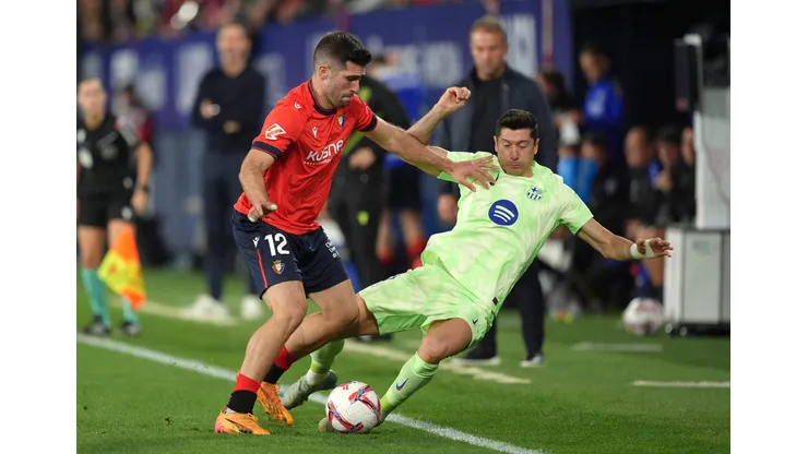 Barcelona foi derrotado pelo Osasuna no último fim de semana (Foto: Juan Manuel Serrano Arce/Getty Images)
