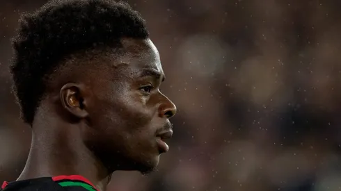 Bukayo Saka em campo contra o West Ham - Foto: Imago/imprensa esportiva