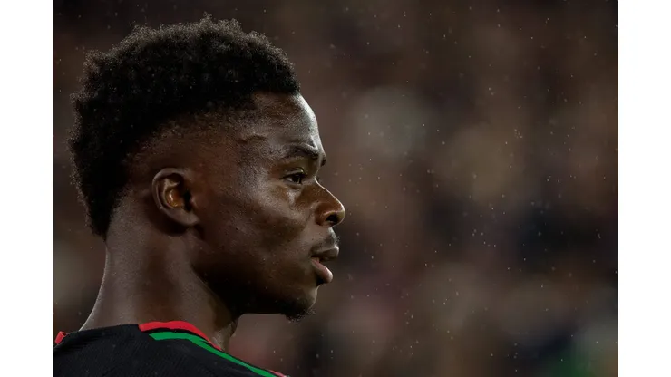 Bukayo Saka em campo contra o West Ham - Foto: Imago/imprensa esportiva