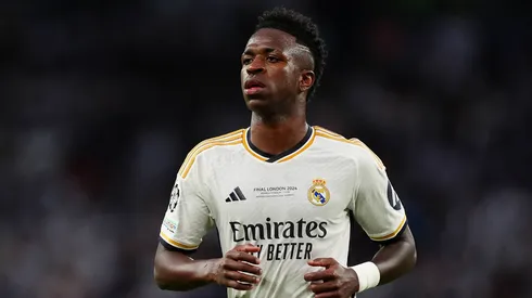 Vinicius Júnior em partida pelo Real Madrid