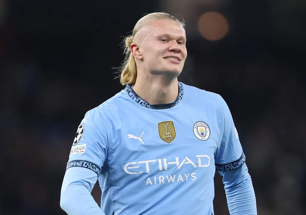 Erling Haaland é o artilheiro da Premier League no City. Foto: IMAGO / Cristal Pix