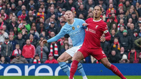 Haaland e van Dijk juntos