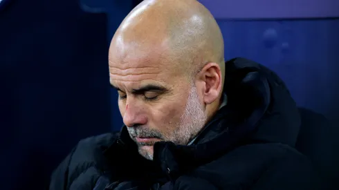 Pep Guardiola, técnico do City – (Photo by Carl Recine/Getty Images)