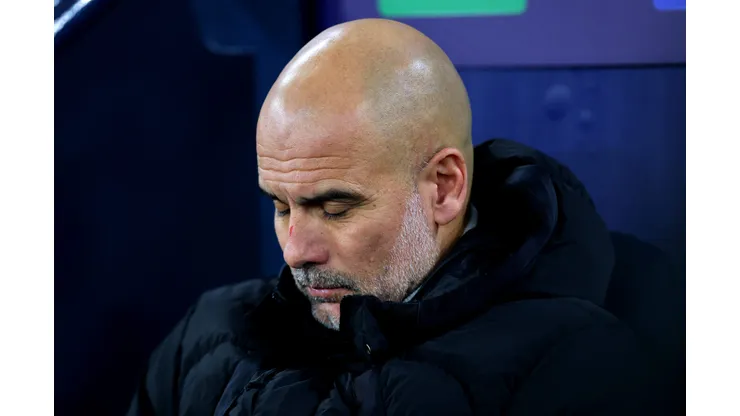 Pep Guardiola, técnico do City - (Photo by Carl Recine/Getty Images)
