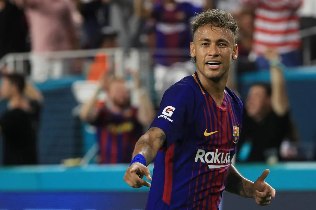 Neymar nos tempos de Barcelona. (Photo by Mike Ehrmann/Getty Images)