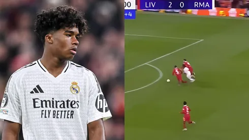 Fanáticos detonam Endrick em Liverpool x Real Madrid. foto: IMAGO / DeFodi Images – Foto: Reprodução