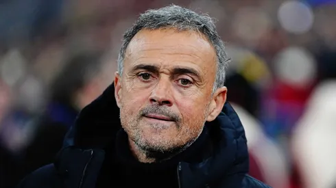 Luis Enrique em partida pelo PSG