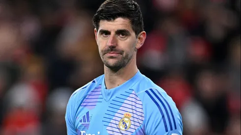 Courtois, goleiro do Real Madrid. (Photo by Justin Setterfield/Getty Images)