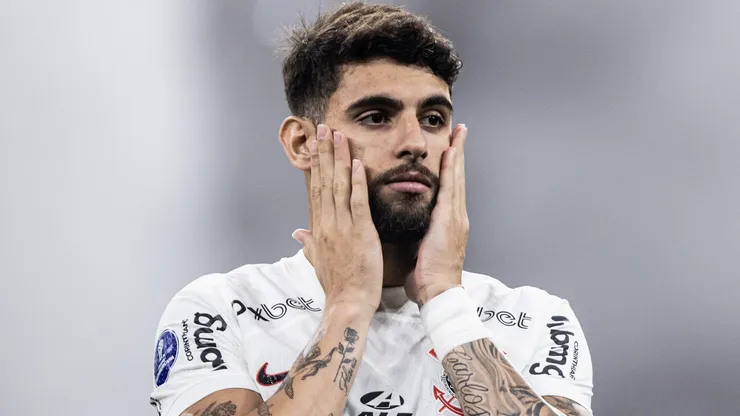 Yuri Alberto, atacante do Corinthians. O presidente comentou sobre o futuro do jogador. Foto: Abner Dourado/AGIF
