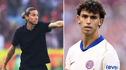 Chelsea quer atacante do Flamengo ao lado de João Félix. Fotos: Buda Mendes e Justin Setterfield/Getty Imagens