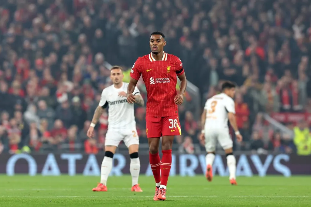 Gravenberch pode deixar Anfield (Photo by Getty Images/Getty Images)