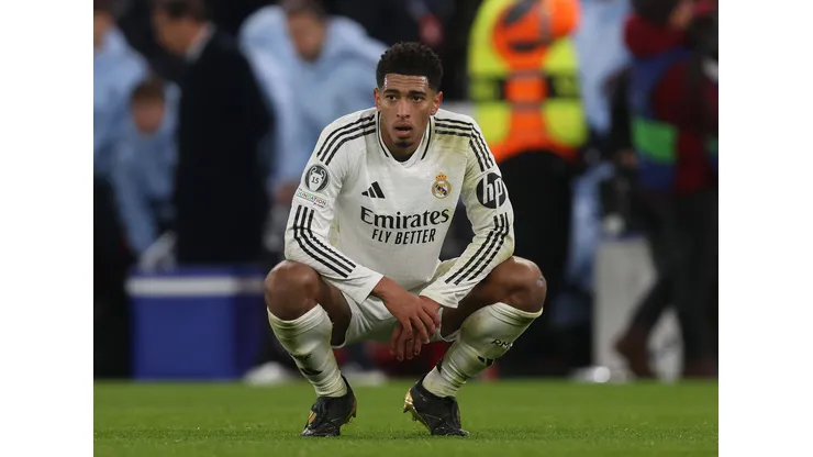 - Liverpool v Real Madrid, UEFA Champions League, League Phase, Anfield Stadium, Liverpool, UK - 27th November 2024. Daniel Weir / Crystal Pix Jude Bellingham of Real Madrid looks disappointed & dejected. - Liverpool v Real Madrid, UEFA Champions League, League Phase, Anfield Stadium, Liverpool, UK - 27th November 2024. Daniel Weir / Crystal Pix Liverpool Anfield Stadium UK Copyright: xDanxWeirx CP_Liverpool_Real_Madrid_38