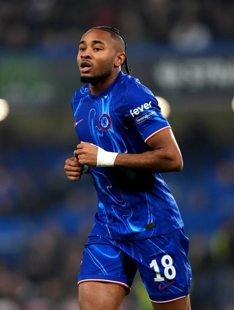 Nkunku, do Chelsea, já foi ligado a diversos clubes e já foi cotado se juntar ao Manchester United. Foto: IMAGO /&nbsp;PA Images