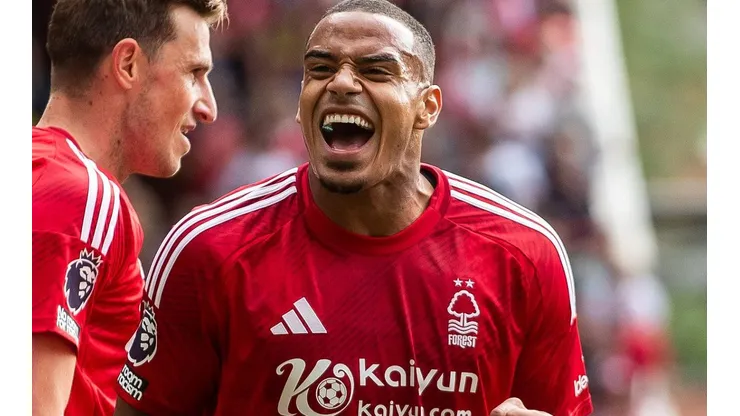 Murillo, do Nottingham Forest, é alvo do Liverpool, e clube recebe informação sobre futuro. foto: IMAGO / Pro Sports Images