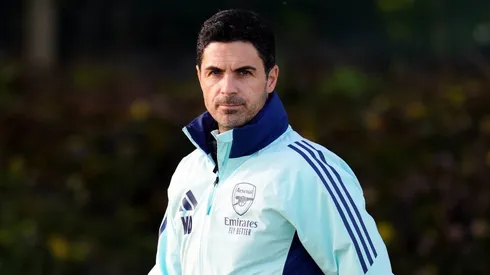 Arteta no comando do Arsenal.