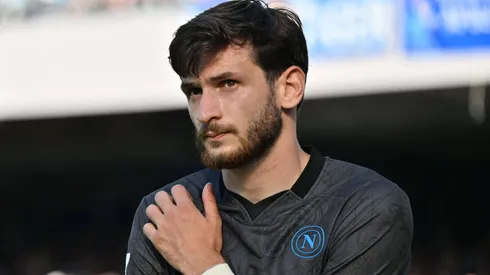 Khvicha Kvaratskhelia é alvo do Manchester United. foto: IMAGO / Italy Photo Press