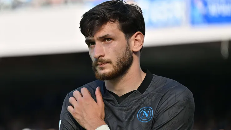 Khvicha Kvaratskhelia é alvo do Manchester United. foto: IMAGO / Italy Photo Press