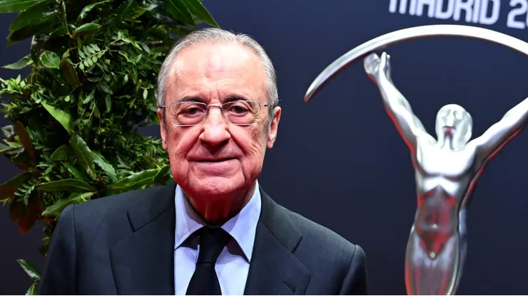 Florentino Pérez avalia base do Real Madrid. Foto: Borja B. Hojas/Getty Images