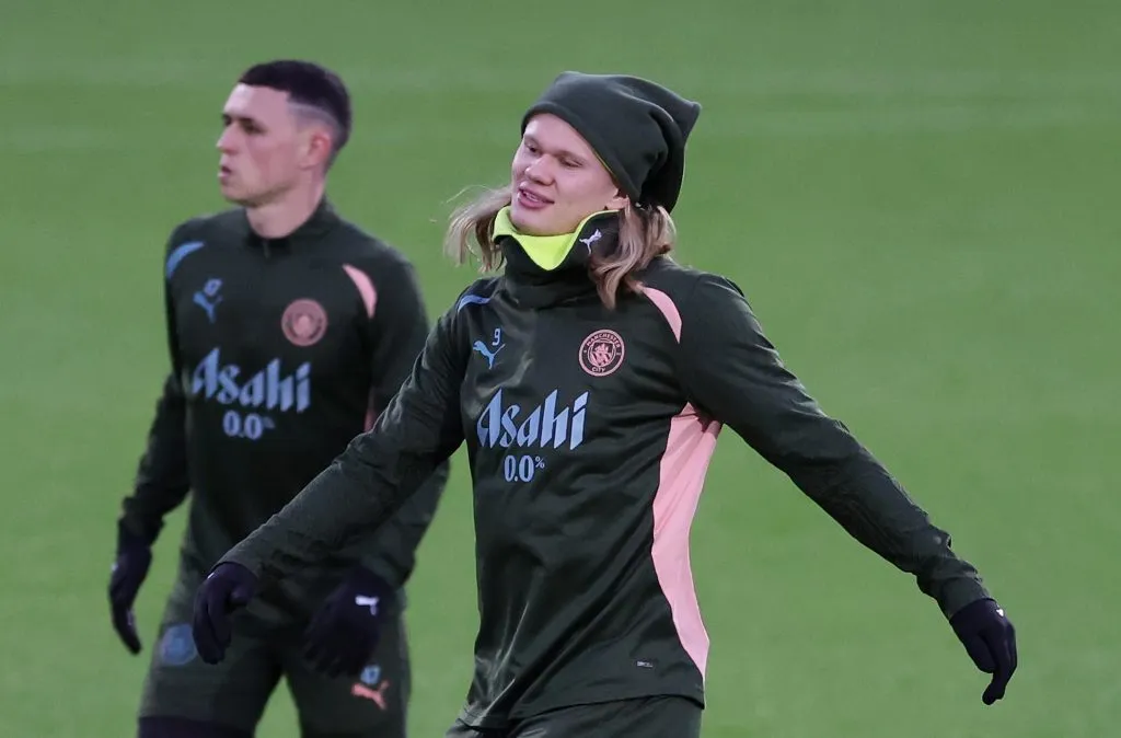 Haaland é o foco do Barcelona. (Photo by Alex Livesey/Getty Images)