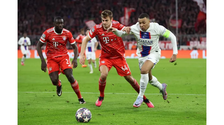 Bayern e PSG se encontraram pela última vez em 2022 na Champions (Foto: Alex Grimm/Getty Images)