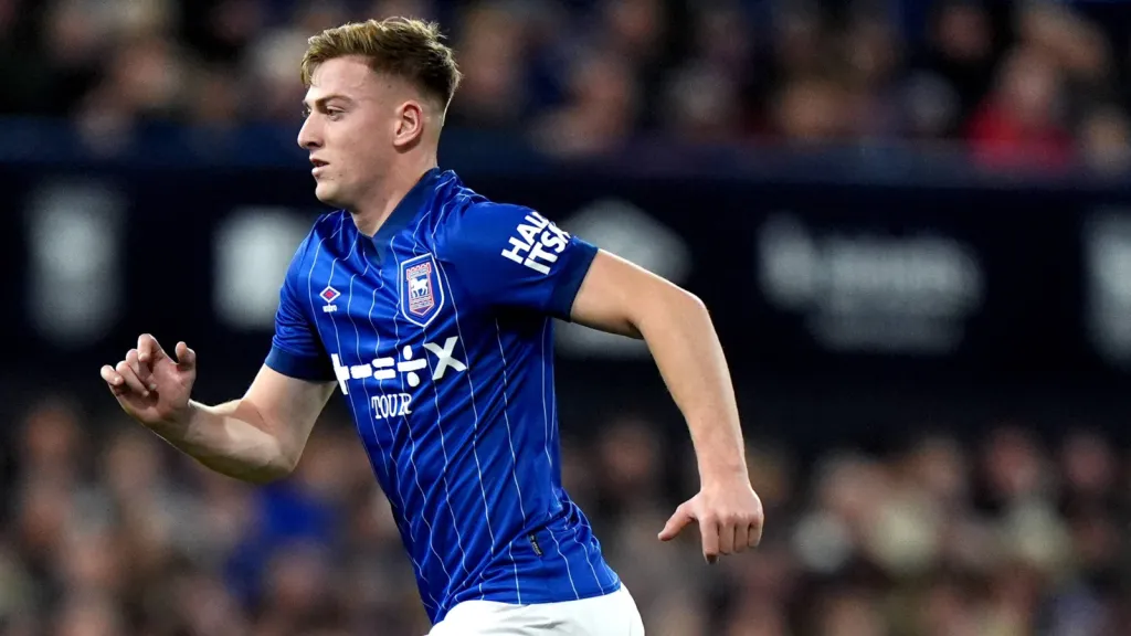 Liam Delap em partida do Ipswich Town (Foto: IMAGO / PA Images)