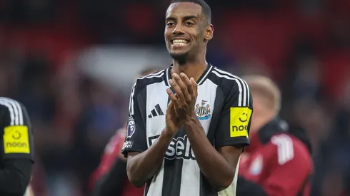 Alexander Isak durante a partida entre Nottingham Forest e Newcastle, no dia 10 de novembro de 2024. (News Images LTD / Alamy Stock Photo)