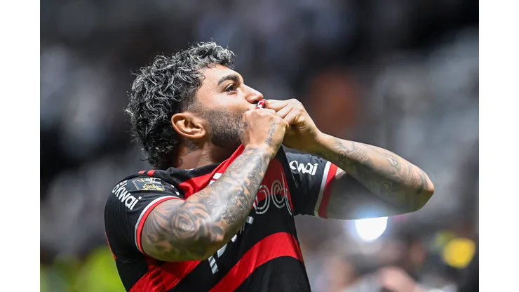 Atlético MG x Flamengo BELO HORIZONTE, MG - 10.11.2024: ATLÉTICO MG X FLAMENGO - Gabriel Barbosa, Gabigol, Flamengo Champion during Atlético MG x Flamengo, match valid for the final of the Copa do Brasil 2024, held at the Arena MRV stadium, located in the city of Belo Horizonte, MG, on the afternoon of this Sunday 10. Photo: Nayra Halm/Fotoarena x2649680x PUBLICATIONxNOTxINxBRA NayraxHalm
