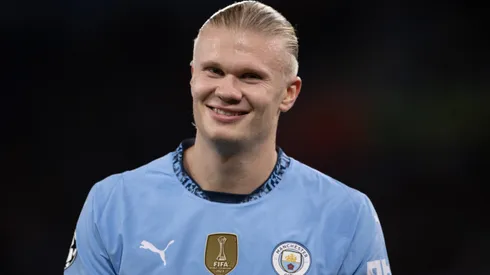 Haaland faz exigência para renovar com o Manchester City. foto: IMAGO / Visionhaus