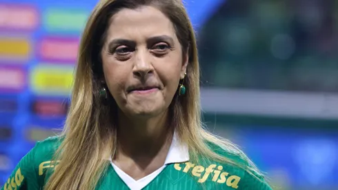 Palmeiras x Flamengo SÃO PAULO, SP – 07.08.2024: PALMEIRAS X FLAMENGO – Leila Pereira during the match between Palmeiras and Flamengo valid for the Round of 16 of the Copa do Brasil 2024 held at Allianz Parque on Wednesday night 07. Photo: Yuri Murakami/Fotoarena x2589363x PUBLICATIONxNOTxINxBRA YurixMurakami