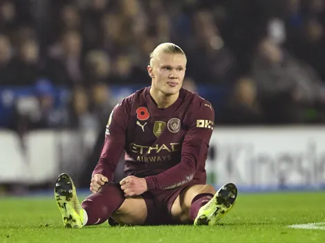 Haaland diz que Guardiola está calmo com as derrotas do Manchester City