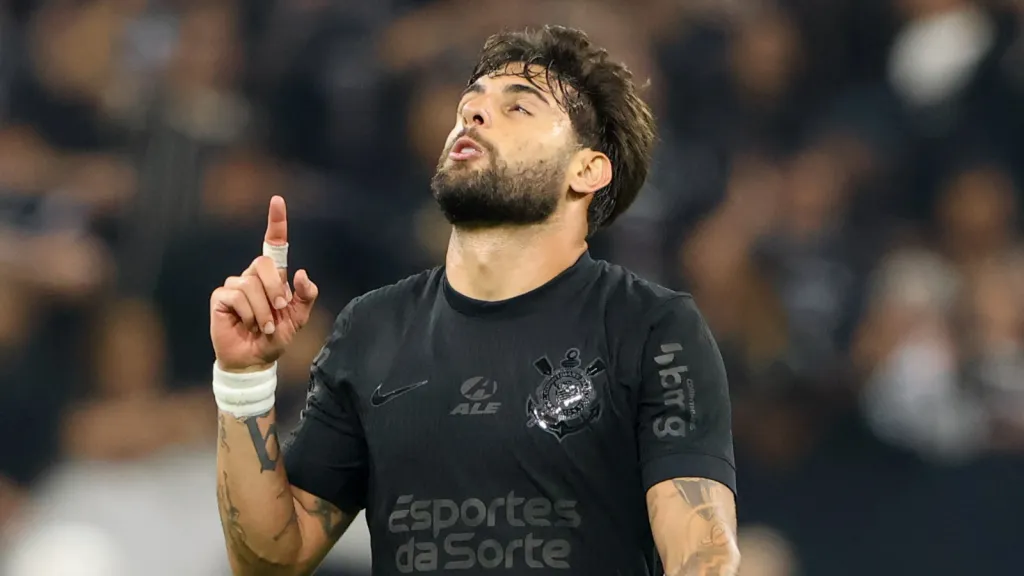 Yuri Alberto em partia do Corinthians contra o Athletico-PR (Foto: Joisel Amaral/AGIF)