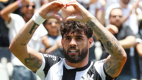 Yuri Alberto em partida pelo Corinthians