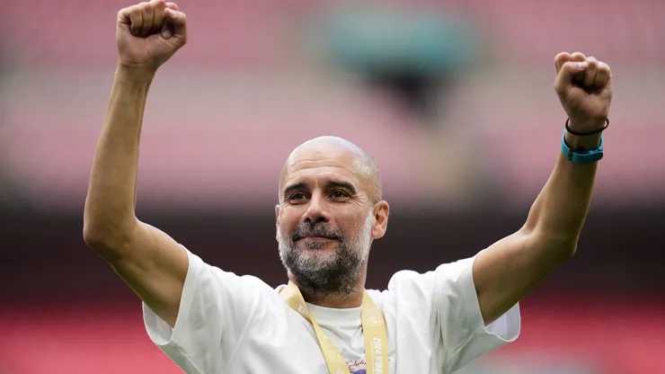 Pep Guardiola treinador do Manchester CIty