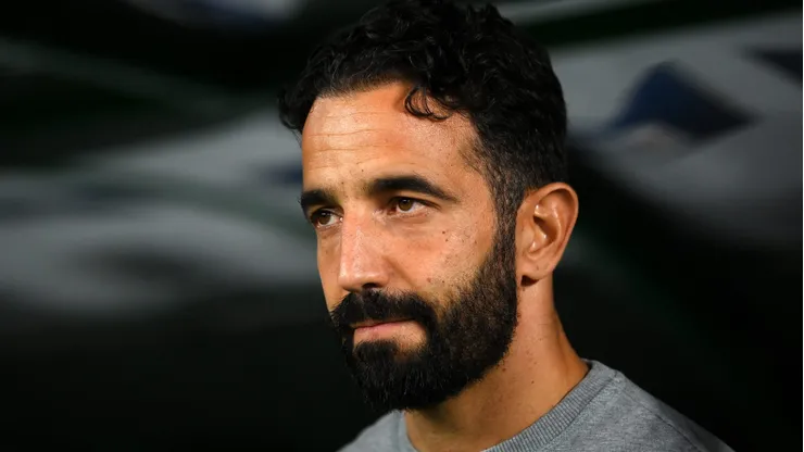 Ruben Amorim, treinador do Manchester United. (Photo by Justin Setterfield/Getty Images)