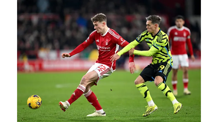 Nottingham Forest tem sido uma grata surpresa na temporada e encara o Arsenal na rodada de sábado (Foto: Michael Regan/Getty Images)