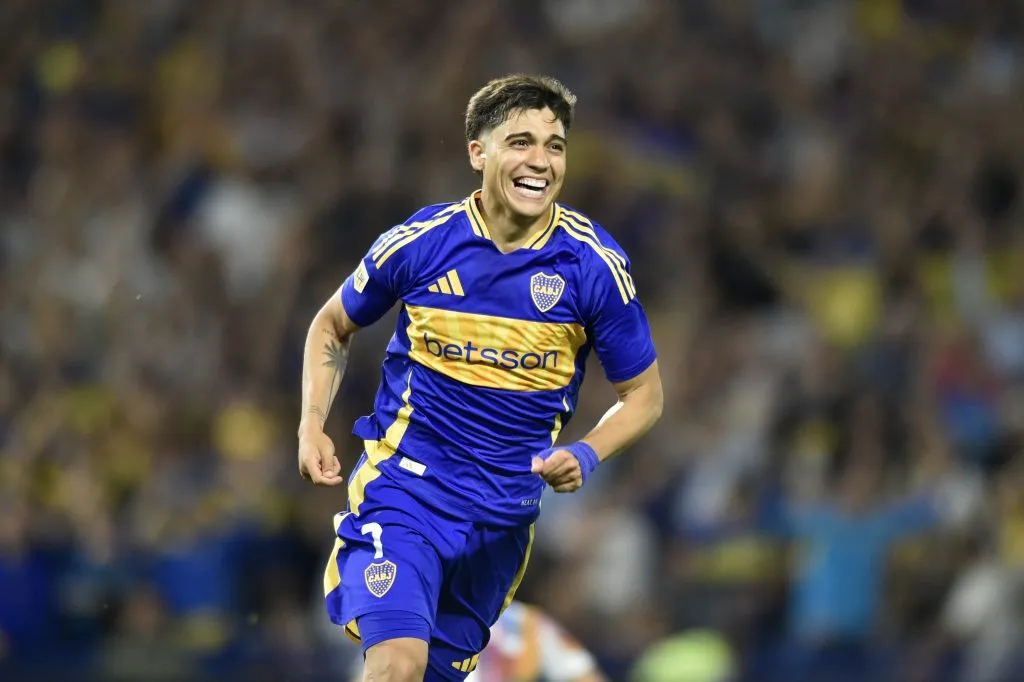 Zeballos em campo pelo Boca Juniors (Photo by Gustavo Garello/Getty Images)