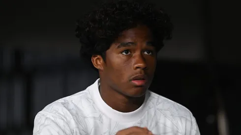 Ancelotti tem conversa importante com Endrick.