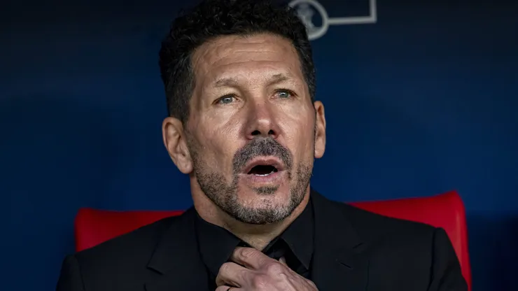 Futuro de Diego Simeone foi colocado na corda bamba no Atlético Madrid. foto: IMAGO / Alberto Gardin
