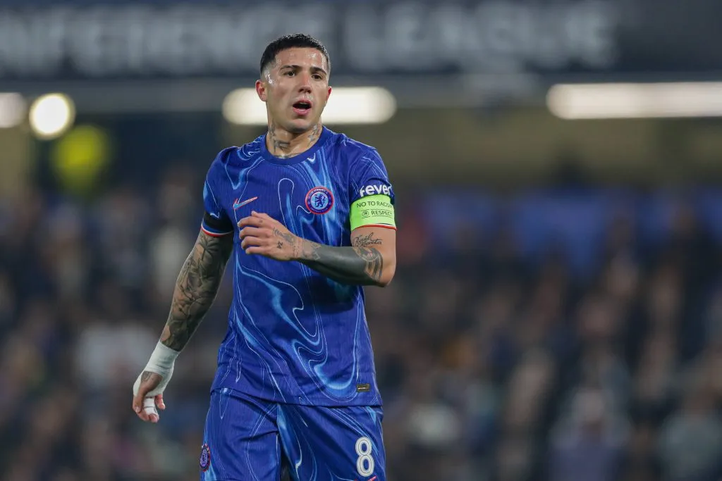 Enzo Fernández, do Chelsea, é alvo do Real Madrid. foto: IMAGO / SOPA Images