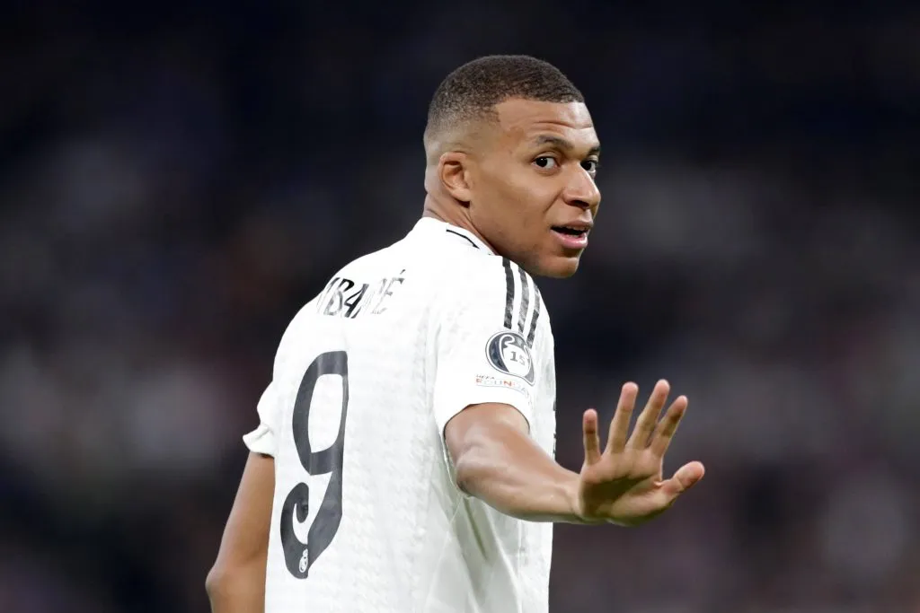 Kylian Mbappé tem sido muito cobrado no Real Madrid. Foto: IMAGO / Nurphoto.