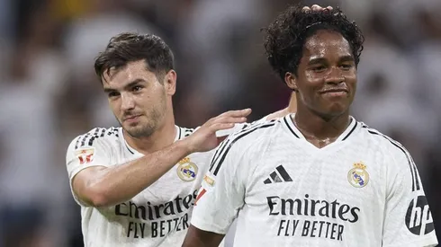 Brahim Díaz Endrick, do Real Madrid. Ambos são alvos da Premier League. foto: IMAGO / DeFodi