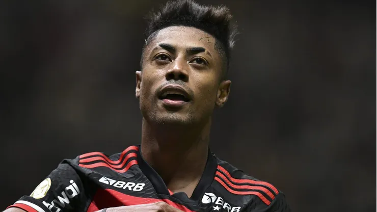 Bruno Henrique em campo pelo Flamengo - (Photo by Pedro Vilela/Getty Images)