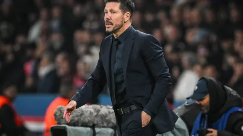 November 6, 2024, Paris, France, France: Diego SIMEONE of Atletico Madrid during the UEFA Champions League, League Phase MD4 match between Paris Saint-Germain and Atletico de Madrid at Parc des Princes Stadium on November 06, 2024 in Paris, France. Paris France - ZUMAm308 20241106_zsp_m308_007 Copyright: xMatthieuxMirvillex
