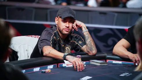 June 25, 2024, Las Vegas, Nevada, Las Vegas, Nv, United States: Neymar plays poker during the WSOP 2024 at Horseshoe Las Vegas Casino on June 25, 2024 in Las Vegas, Nevada, United States. /PxImages Las Vegas, Nevada United States - ZUMAp175 20240625_zsa_p175_004 Copyright: xDiegoxRibasx