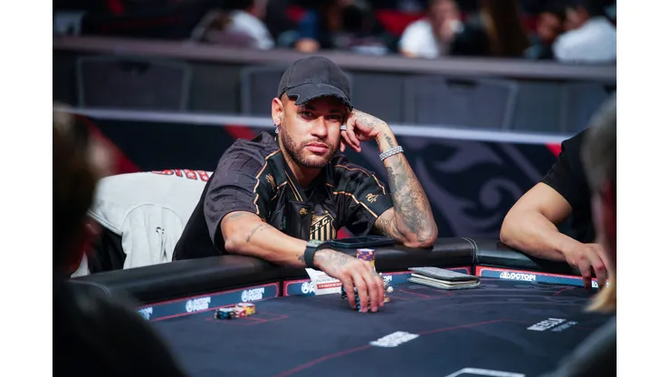June 25, 2024, Las Vegas, Nevada, Las Vegas, Nv, United States: Neymar plays poker during the WSOP 2024 at Horseshoe Las Vegas Casino on June 25, 2024 in Las Vegas, Nevada, United States. /PxImages Las Vegas, Nevada United States - ZUMAp175 20240625_zsa_p175_004 Copyright: xDiegoxRibasx