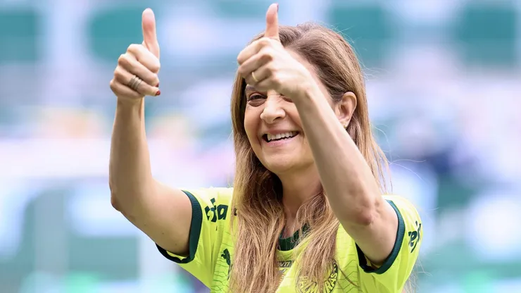 Leila Pereira pode trocar jogador de Abel para fechar com craque de rival do Brasileirão. foto: Marcello Zambrana/AGIF